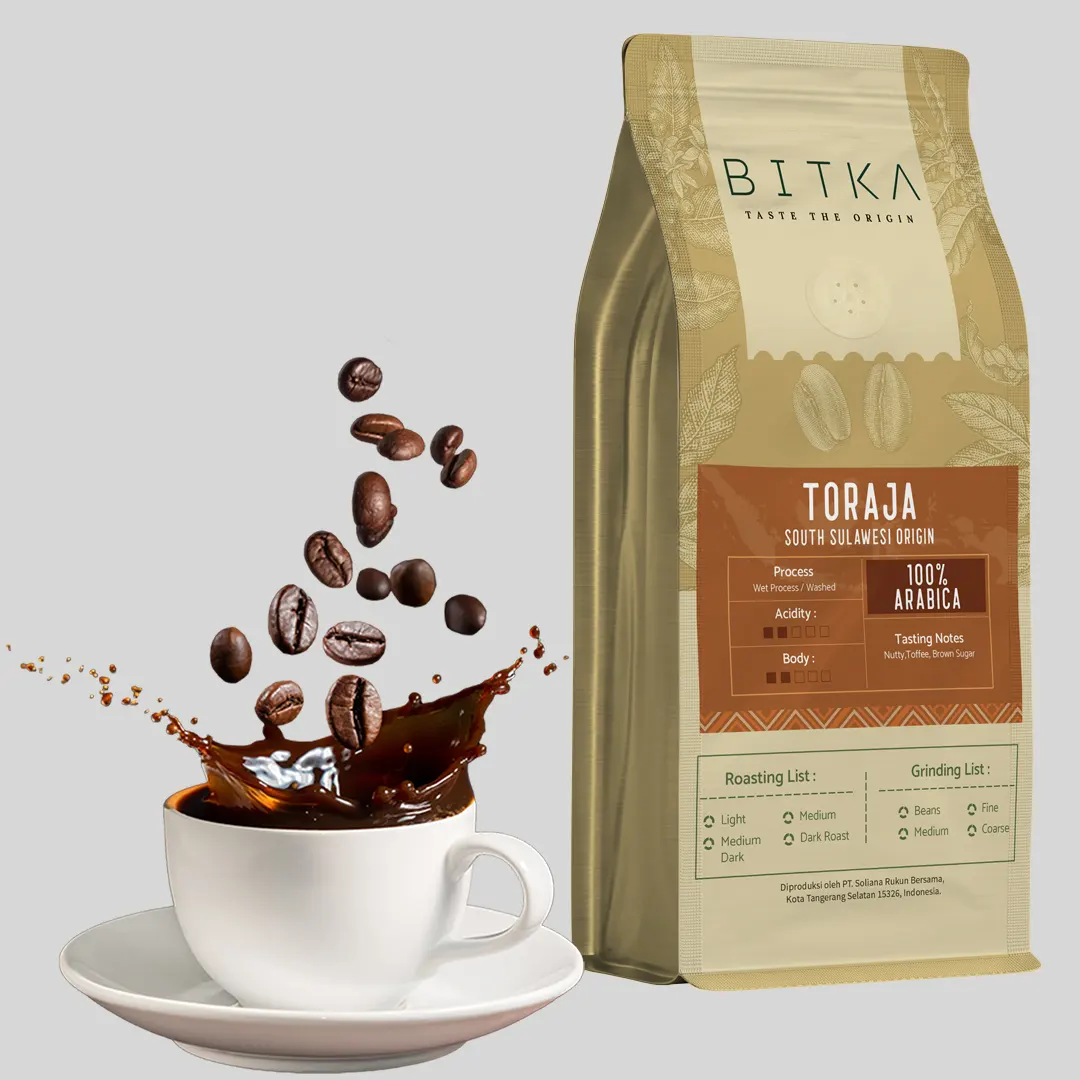 Arabica Bean Bag Coffee - Toraja